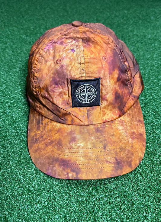 Supreme Stone Island Nylon 6-Panel Coral