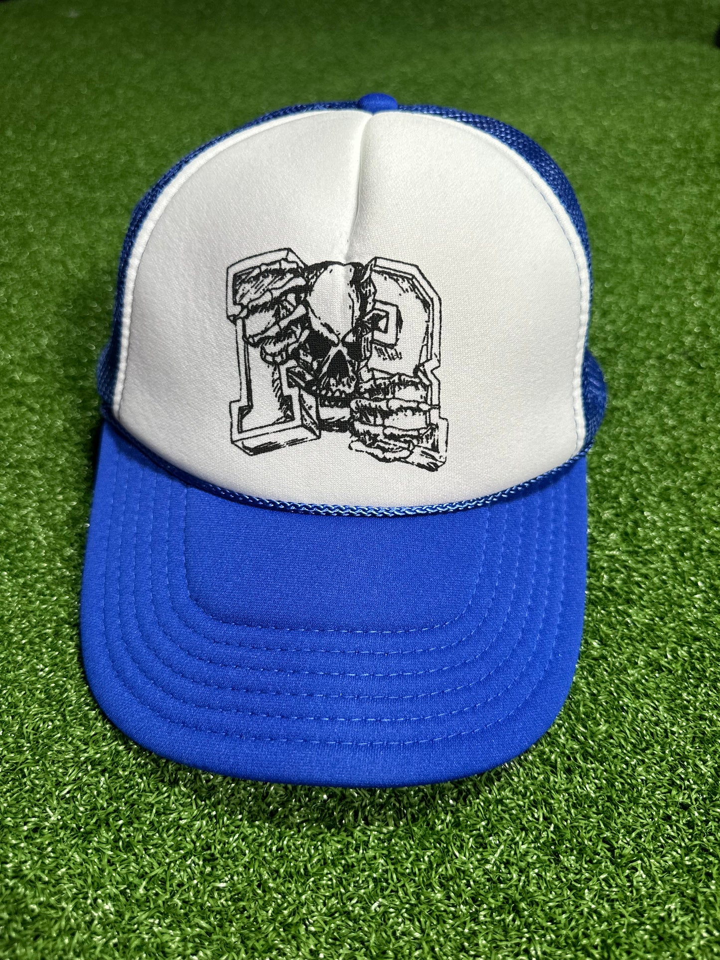 Gorra de camionero azul Revenge