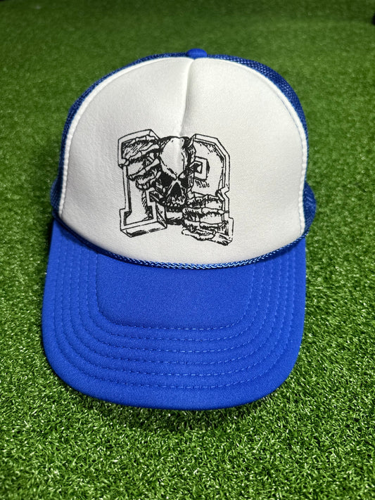 Revenge Trucker Hat Blue