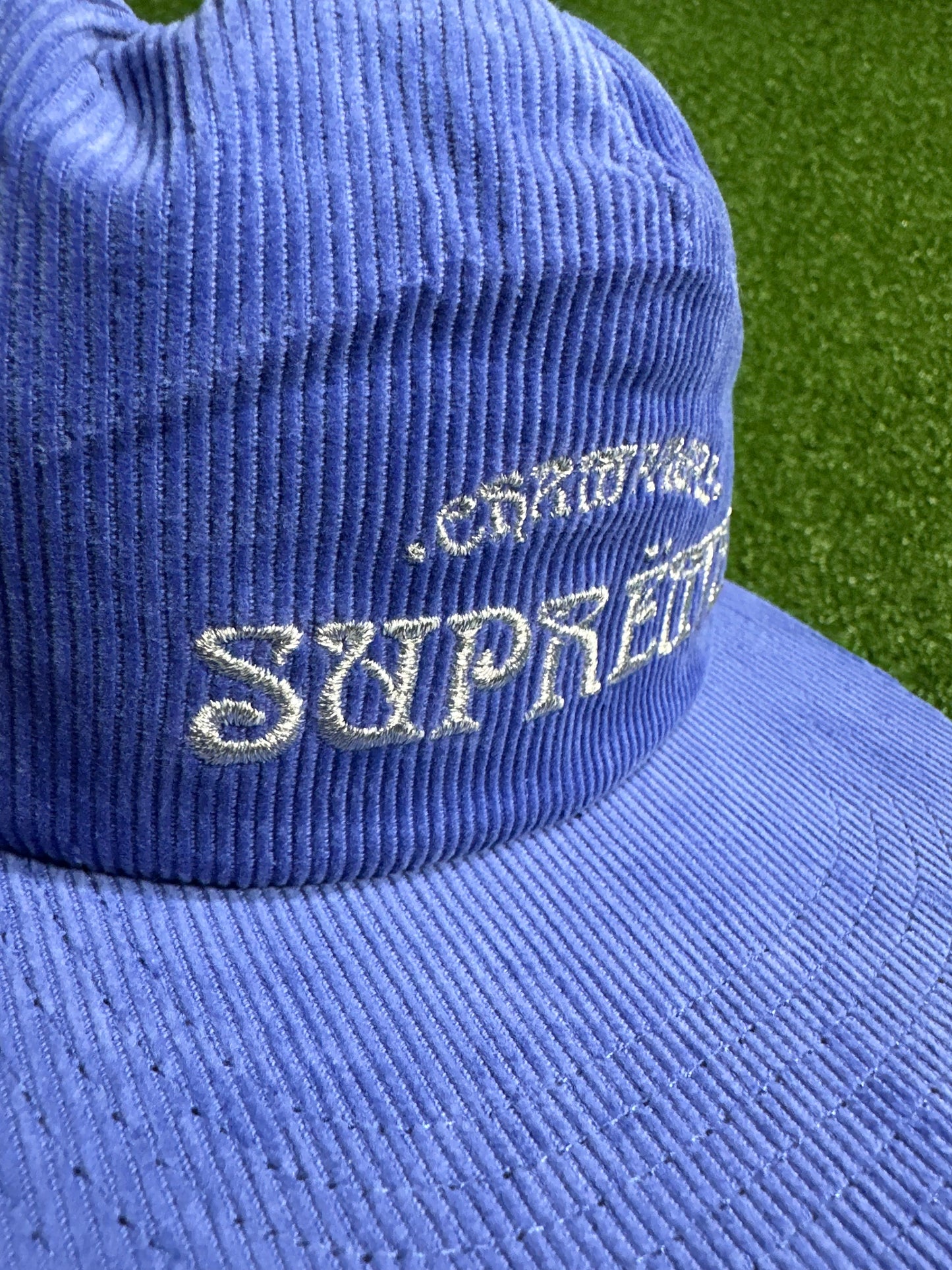 Supreme Champagne Corduroy 5-Panel Blue