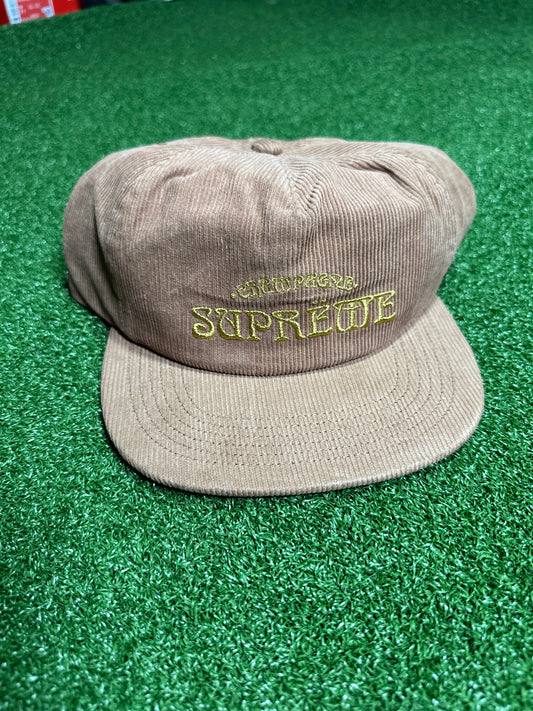 Supreme Champagne Corduroy 5-Panel Brown