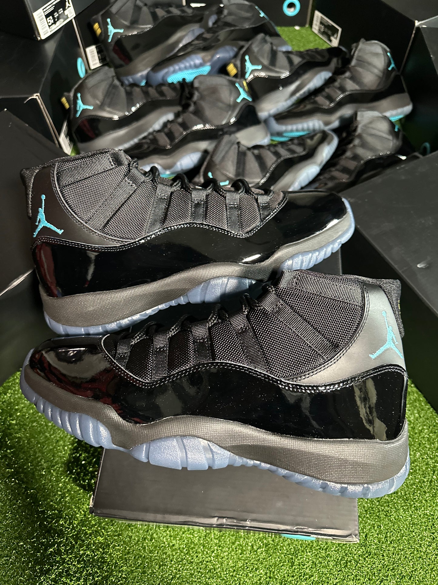 Jordan 11 Retro Gamma Blue 2025 Side View