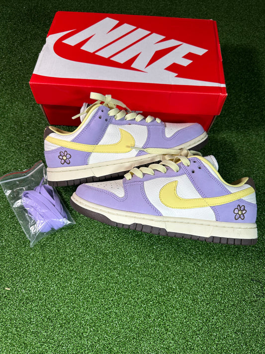 Nike Dunk Low Premium Lilac Bloom Women Side View