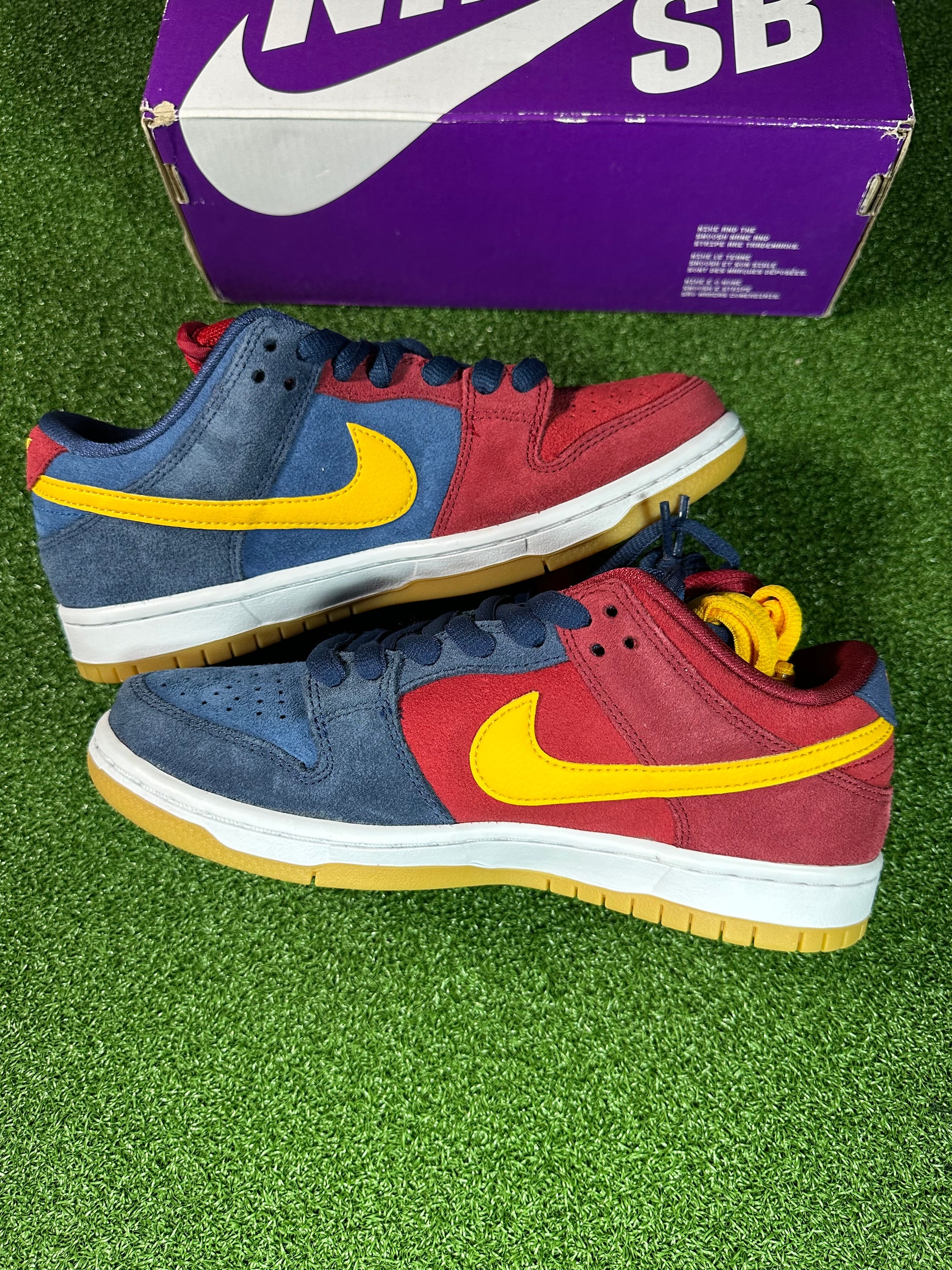 Nike SB Dunk Low Barcelona Colorway