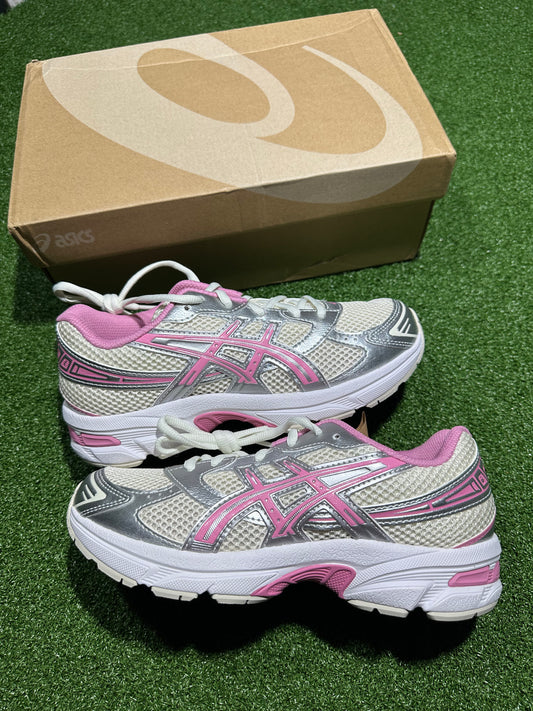 ASICS Gel-1130 GS Cream Sweet Pink running sneakers side profile