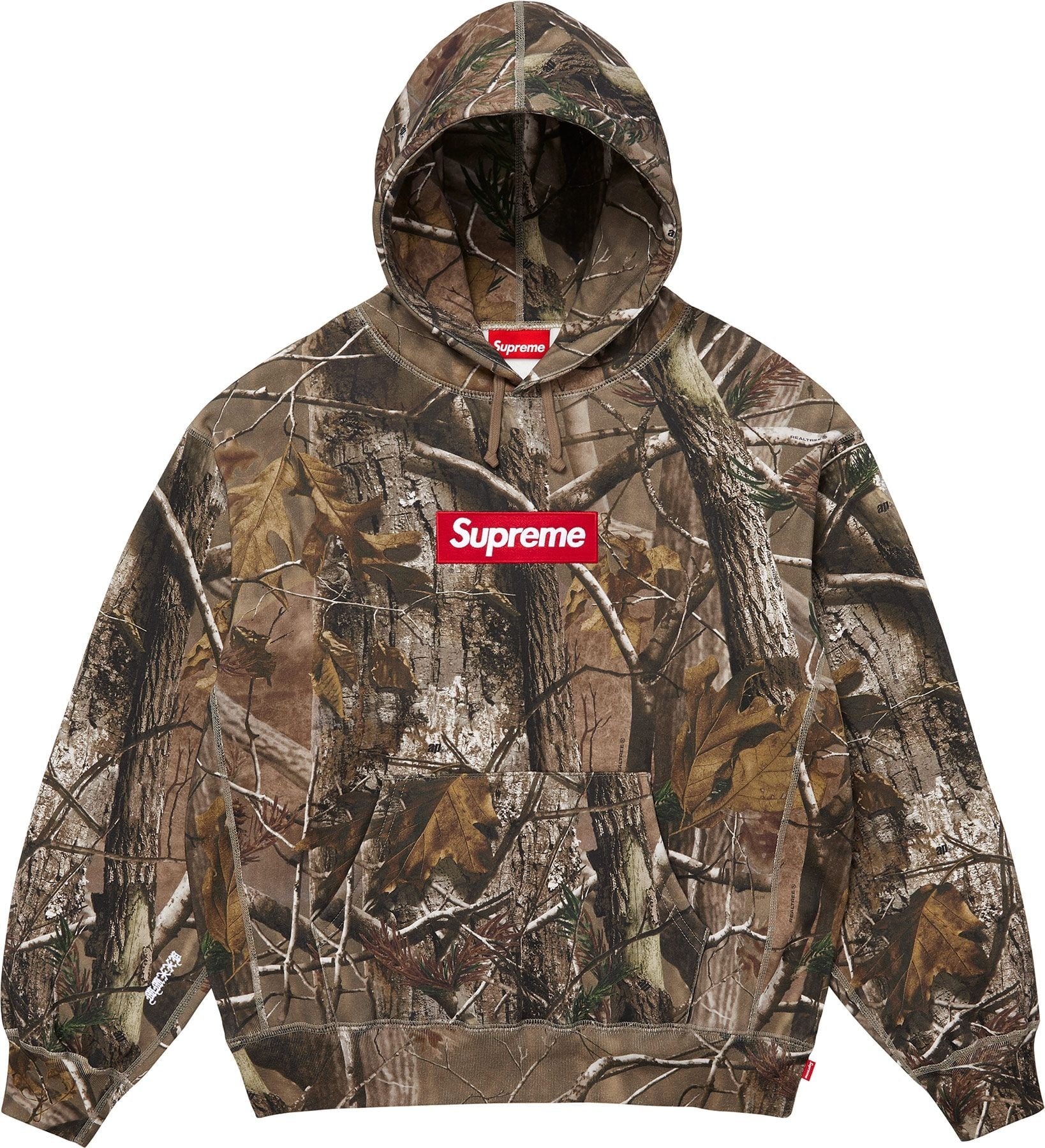 Supreme Box Logo Hooded Sweatshirt FW25 Realtree