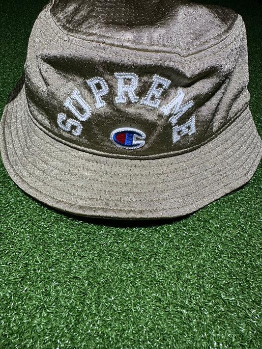Supreme Champion Mesh Crusher Tan Front View
