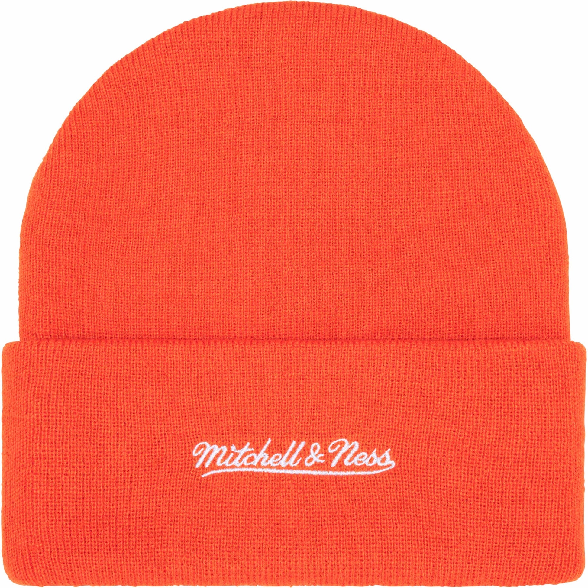 Supreme NCAA Beanie Orange Knit Detail