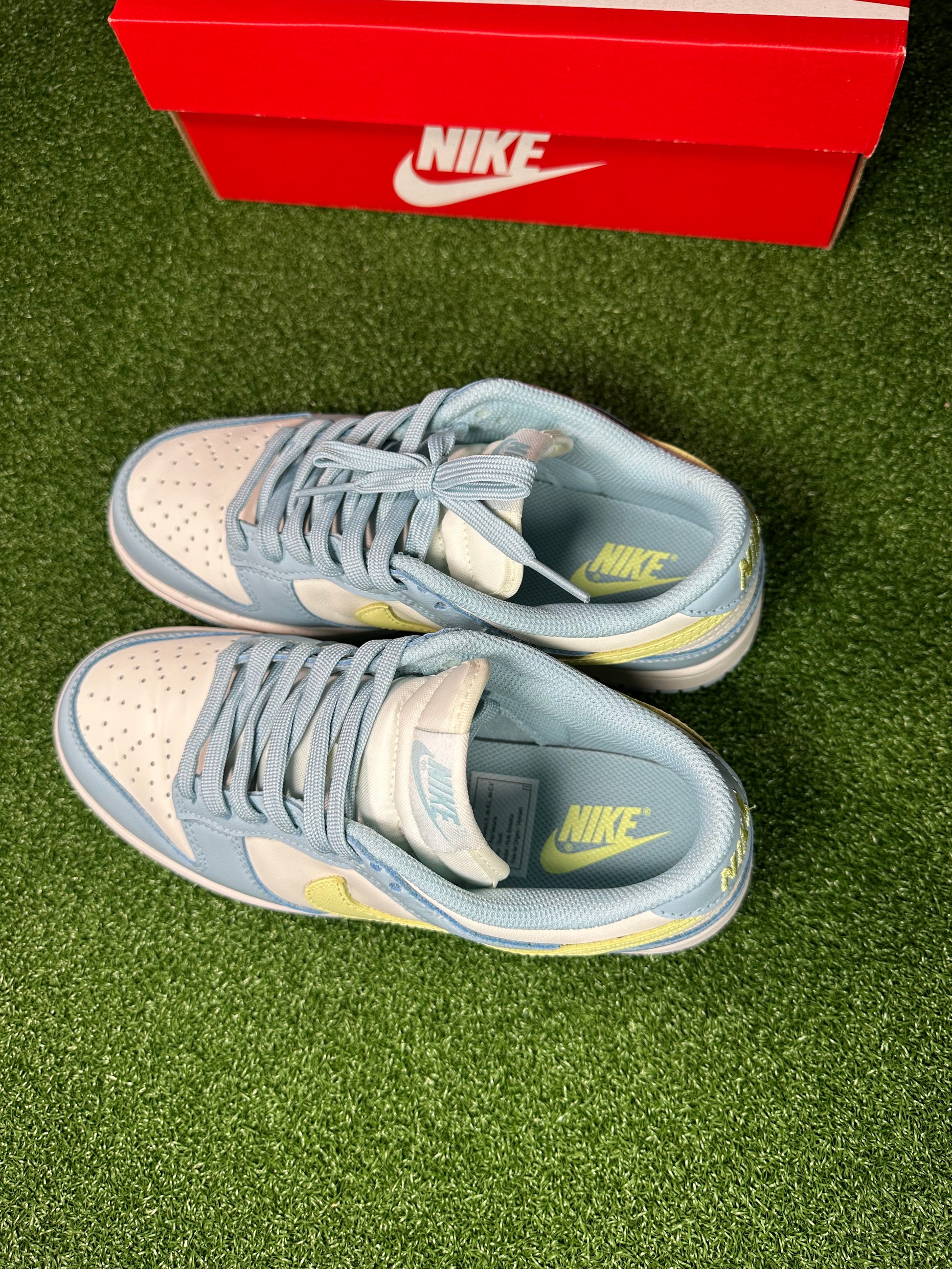Women’s Nike Dunk Low Citron Tint On Foot