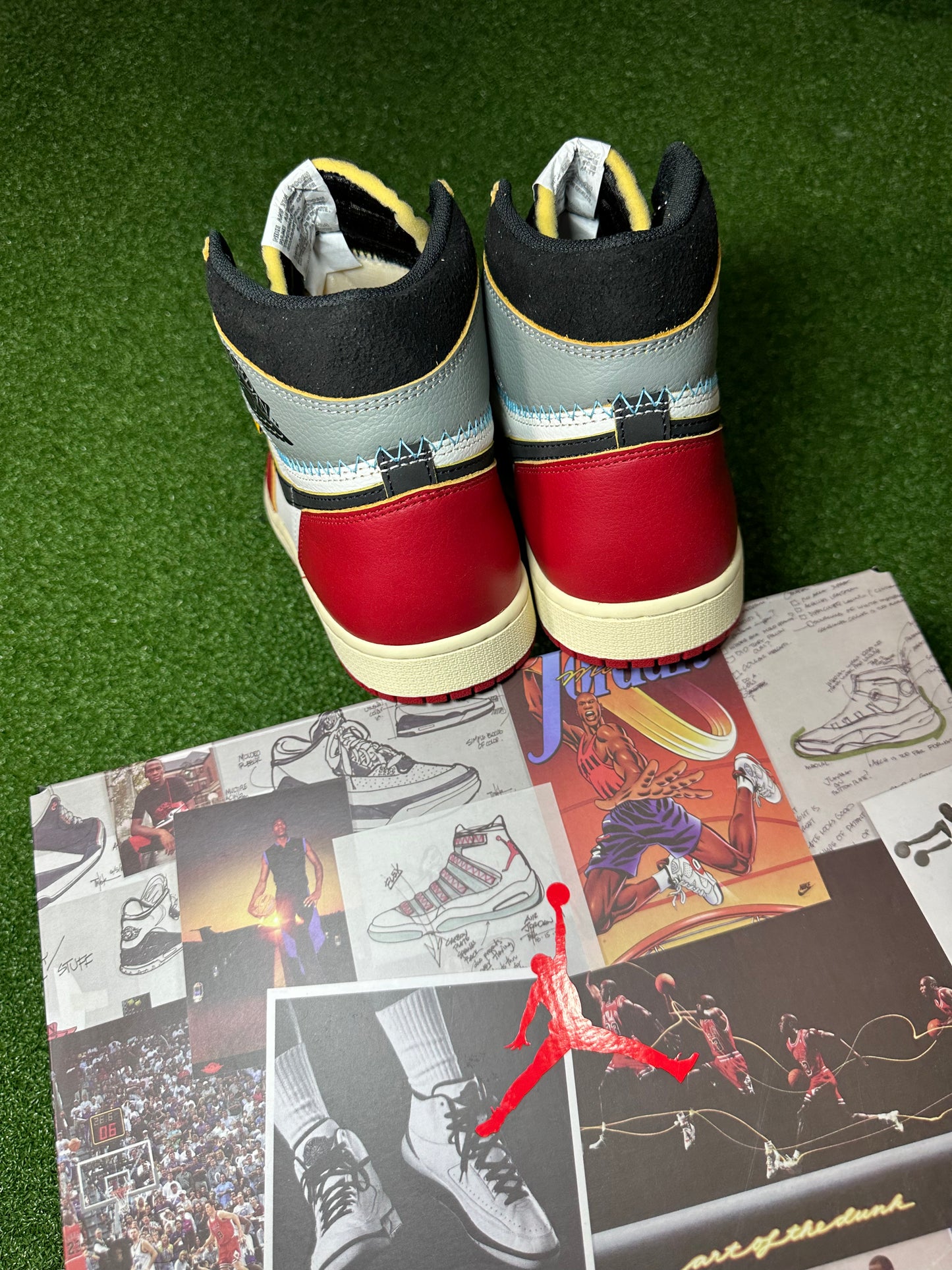 Jordan 1 High Retro Union LA Chicago Shadow - Back View